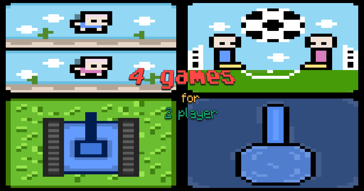 Image 4 Games For 2 Players